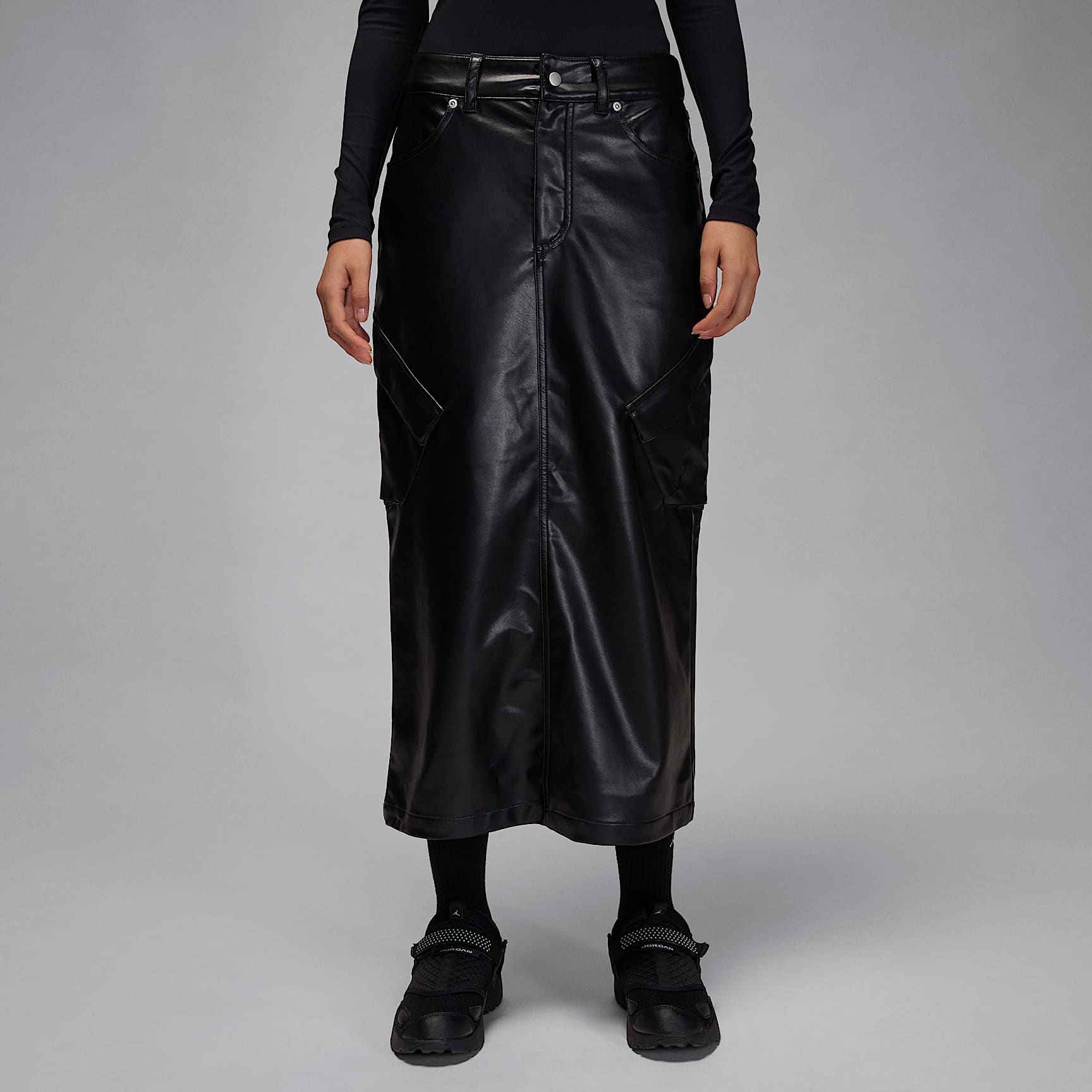 Jordan Flight Chicago Women's Faux Leather Skirt. Nike.com